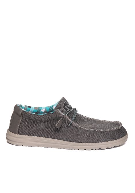 sneaker wally sox charcoal HEY DUDE | 40019WALLY-025